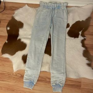 Something Navy Boutique Style Washed Light Blue Size XXS